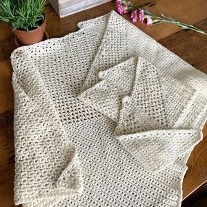 Wrap cover up scarf crochet new